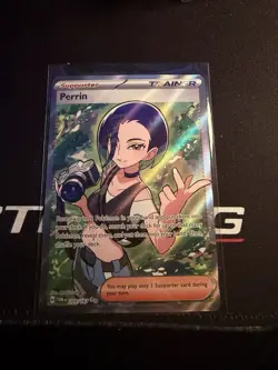 Pokemon Perrin TCG Holo Ultra Rare Card 209/167 Sv06: Twilight Masquerade - Image 1