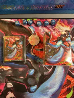 Pokemon TCG Phantasmal Flames Mega Charizard X UPC (Box & Accessories Only) - Image 2