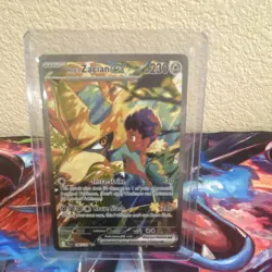 Pokemon Hop's Zacian ex 186/159 Sv09: Journey Together SIR Basic 230HP Holo EN - Image 1