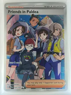 Friends in Paldea 137/131 SV: Prismatic Evolutions Ultra Rare Holo Near Mint - Image 1