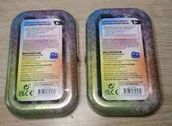 2x LOT Pokemon Mini Tin: Paldean Fates - Factory Sealed - Image 2