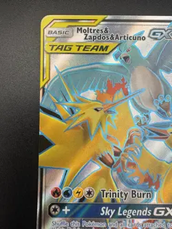 Moltres & Zapdos & Articuno GX 66/68 Pokemon Hidden Fates Ultra Rare Tag Team NM - Image 5