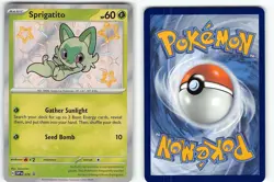 SPRIGATITO 076 PROMO SCARLET & VIOLET POKEMON NM - Image 1