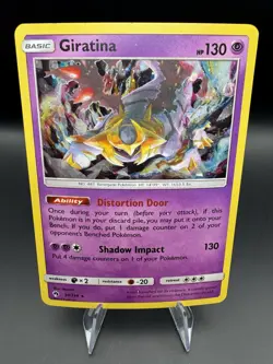 Giratina 97/214 Pokemon Sun & Moon Lost Thunder Holo Rare 2018 - Image 1