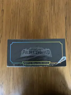 Pokemon TCG Scarlet & Violet Paldea Evolved ETB, New Sealed BOX TEAR - Image 2