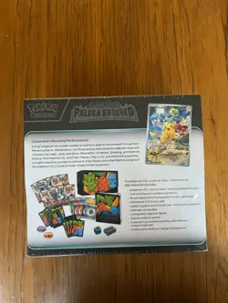 Pokemon TCG Scarlet & Violet Paldea Evolved ETB, New Sealed BOX TEAR - Image 3