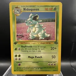 Pokemon Nidoqueen Jungle 23/64 1st Edition Rare Stage 2 Regular HP90 - Image 1