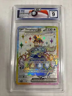 2024 Pokemon Terapagos Ex Promo #165 HGC 9 (sb3) - Image 1