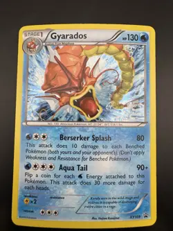Gyarados XY109 Pokemon XY Black Star Promo Cosmos Holo 2016 - Image 3