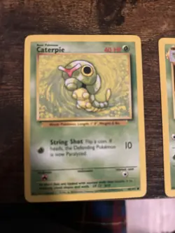 Pokemon Caterpie/Metapod/Butterfree Set 45-54/102 33/64 Base/Jungle Regular Set - Image 3