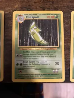 Pokemon Caterpie/Metapod/Butterfree Set 45-54/102 33/64 Base/Jungle Regular Set - Image 4