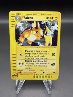 Raichu - Holo - 25/165 EX Expedition Base Set - Pokemon TCG - 2002 - Image 4