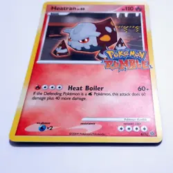 Pokemon TCG - Heatran 4/16 (2009) Rumble Stamped RARE - LP - Image 4