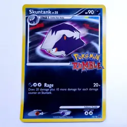 Pokemon TCG - Skuntank 13/16 (2009) Rumble Stamped RARE - LP - Image 1