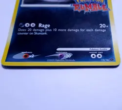 Pokemon TCG - Skuntank 13/16 (2009) Rumble Stamped RARE - LP - Image 4