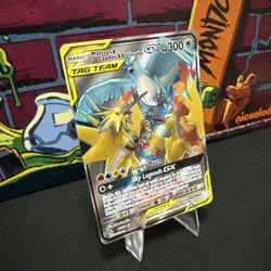 FULL ART Moltres Zapdos Articuno GX 66/68 TAG TEAM Ultra Rare Holo Pokemon - Image 2