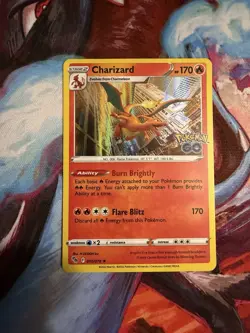 Charizard 010/078 Pokemon GO Holo NM - Image 1
