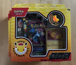 Pokemon TCG: Pokemon Day 2026 Collection Box - 30th Anniversary - Three Unopened - Image 2