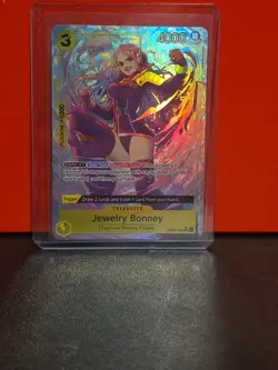 Jewelry Bonney OP08-105 SR Alt Art One Piece TCG (Two Legends set) English - Image 1