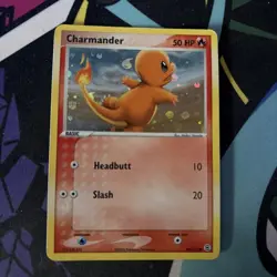 Pokemon Charmander, 58/112, REVERSE HOLO CARD, Ex FireRed & LeafGreen Set - Image 1