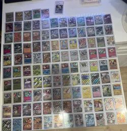 Lot of 113 Assorted Pokemon Cards EX V VMAX VSTAR - Image 2