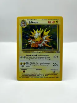Pokemon Card - 4/64 Jolteon Holo Jungle WOTC NM/LP+ - Image 1