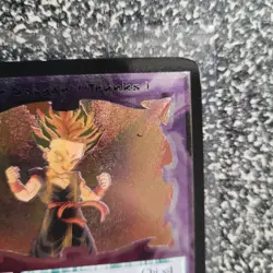 Ani-mayhem Dragonball Z Super Saiyan Trunks Vintage 1997 Ultra Rare Foil Card Mp - Image 4