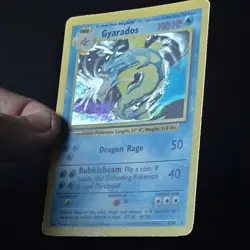 Gyarados 6/102 Base Set Holo Rare Pokemon Card WOTC 1999 Vintage - Image 5