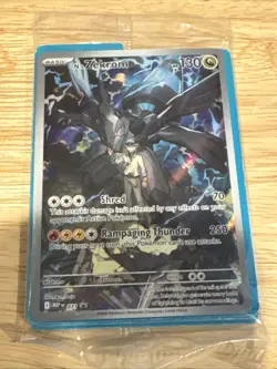 N’s Zekrom Black Star Promo #031 Ascended Heroes ETB Sealed Pokemon Card - Image 1