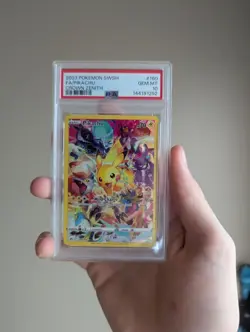 Pokemon Pikachu TCG Crown Zenith Holo Full Art Secret Rare Card PSA 10, 160/159 - Image 3