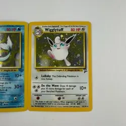 Pokemon Lot of 3 Cards, 2 Cards Holo Wigglytuff , Vaporeon, and Arcanine - Image 3