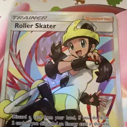 Roller Skater 235/236 Cosmic Eclipse Full Art Trainer Ultra Rare Pokemon Card - Image 3