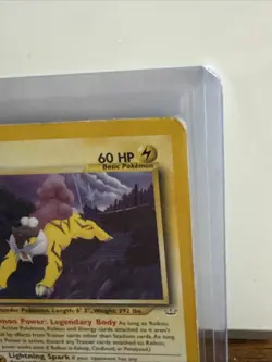 Raikou 22/64 Neo Revelation Non Holo Pokemon Card TCG LP - Image 3