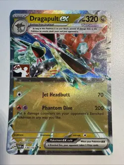 Dragapult EX 130/167 Prize Pack Series Cards Holo - Image 1