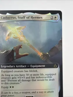 Caduceus, Staff of Hermes (Extended Art) Universes Beyond: Assassin's Creed Foil - Image 3