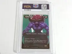 Vincent Valentine Borderless Foil Final Fantasy PSA 10 Galian Beast Character - Image 4