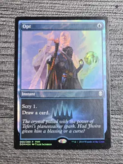 Opt FOIL - Dominaria FNM (Magic/mtg) Promo Common - Image 1