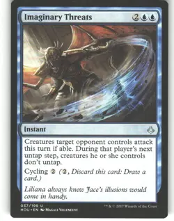 Imaginary Threats - Hour of Devastation - MTG - Uncommon - #37 - NM - Image 1