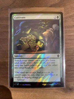 Cultivate (Surge Foil) Commander: Teenage Mutant Ninja Turtles Foil - Image 1