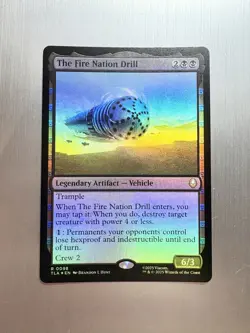 The Fire Nation Drill - 98 - MTG Avatar: The Last Airbender - Rare - FOIL - Image 1