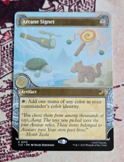 MTG Arcane Signet Avatar Last Airbender Magic the Gathering NM - Image 1