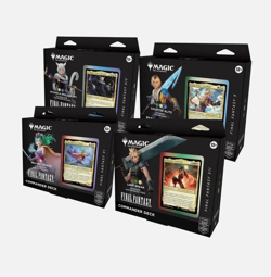 Magic The Gathering Final Fantasy Commander Deck Bundle All 4 Decks SEALED CASE - Image 1