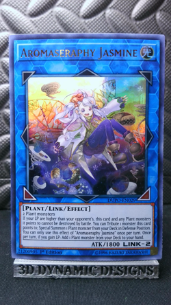 | Yugioh Aromaseraphy Jasmine DUPO-EN029 1st Ultra Rare Duel Power NM 🔥 | - Image 1