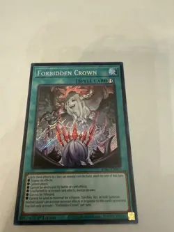 Yu-Gi-Oh! - Forbidden Crown - BPRO-EN067 - Secret Rare 🔥 - Image 1