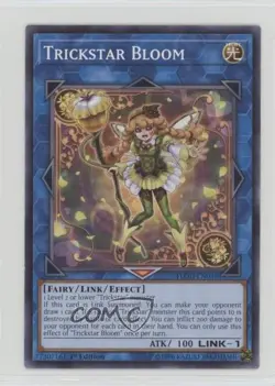 Trickstar Bloom 1st Ed. YuGiOh Flames of Destruction #FLOD-EN039 - Image 1