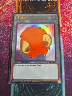 Yu-Gi-Oh! Orange Scapegoat Sheep Token LC04-EN005 Limited Ultra Rare Near Mint - Image 1