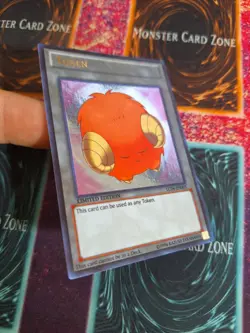 Yu-Gi-Oh! Orange Scapegoat Sheep Token LC04-EN005 Limited Ultra Rare Near Mint - Image 2