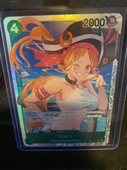 Nami OP14-031 SR Foil - The Azure Sea’s Seven One Piece Card - Image 1