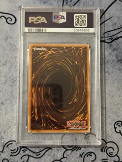 PSA 8 Dark Magician Girl 3rd | 1st Ed Quarter Century Stampede | Platinum Rare - Image 2