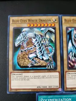 YUGIOH SET BLUE EYES WHITE ULTIMATE DRAGON POLYMERIZATION SPIRIT DRAGON JET NM - Image 2